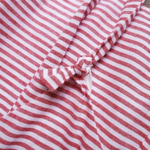 NWT Lovers + Friends × REVOLVE Candace Romper in Cherry Stripe - Picture 9 of 16